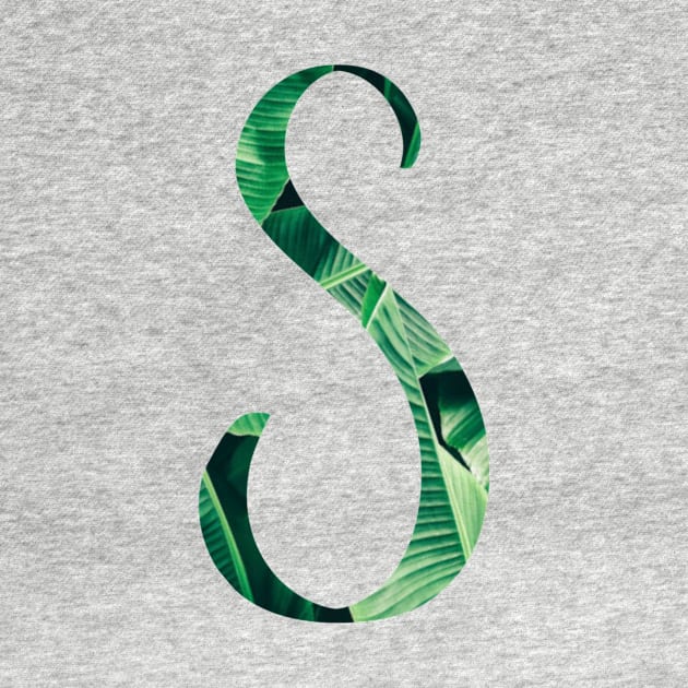 S initial cursive by LFariaDesign